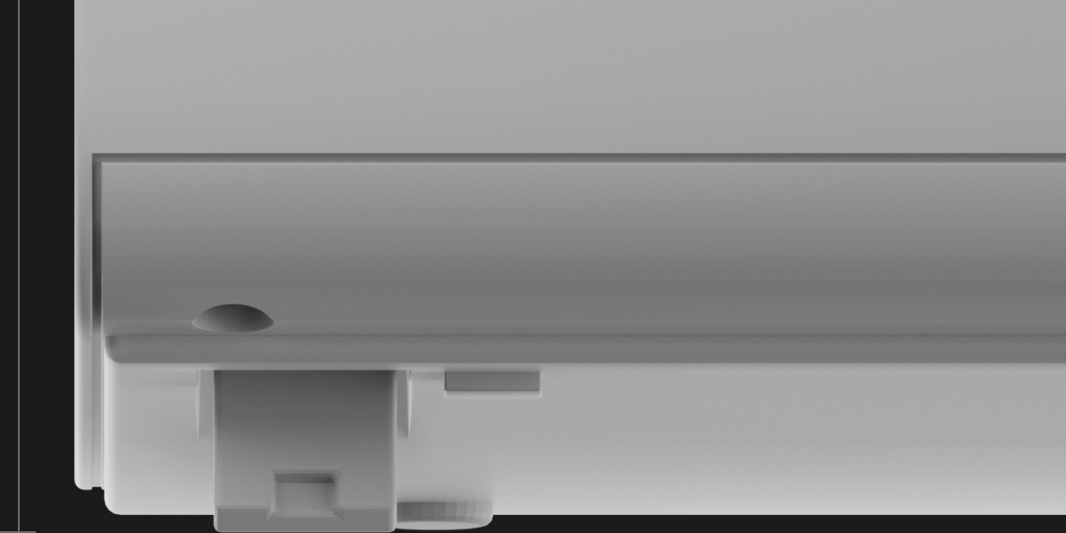 IBM Model M side profile