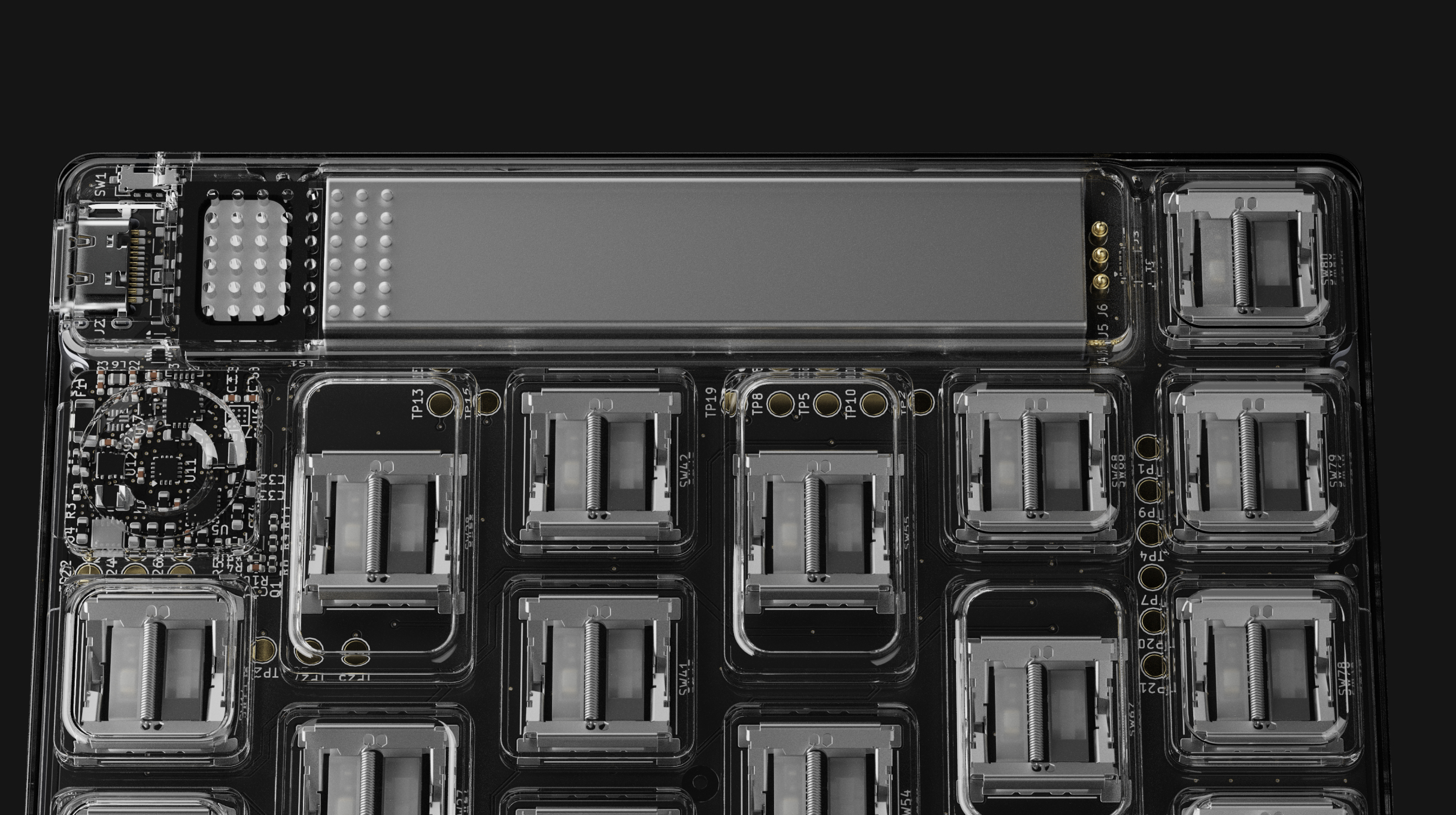Battery casket
