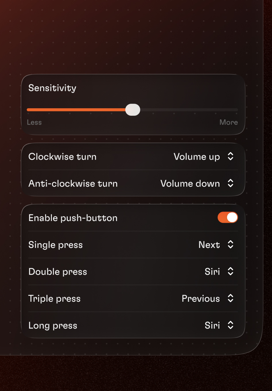 M-Dial app customisation