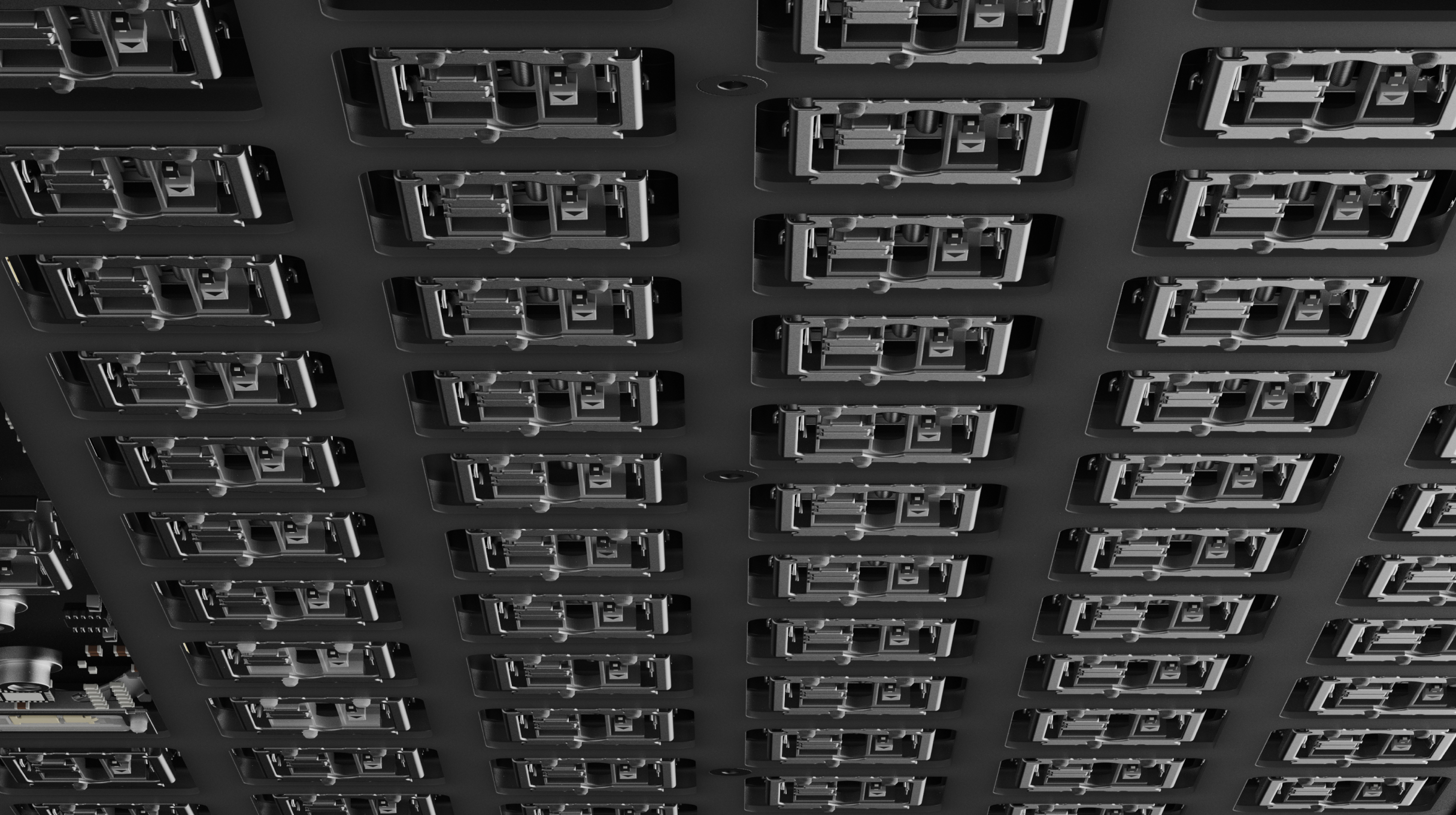 Key switch close-up
